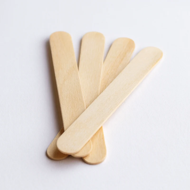 PW Wooden Spatulas, 100 pcs., 14 cm x 0.5 cm