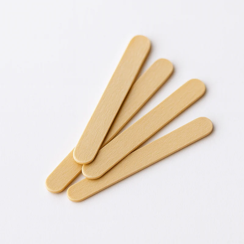 PW Wooden Spatulas, 100 pcs., MINI, 9.4 cm x 1 cm