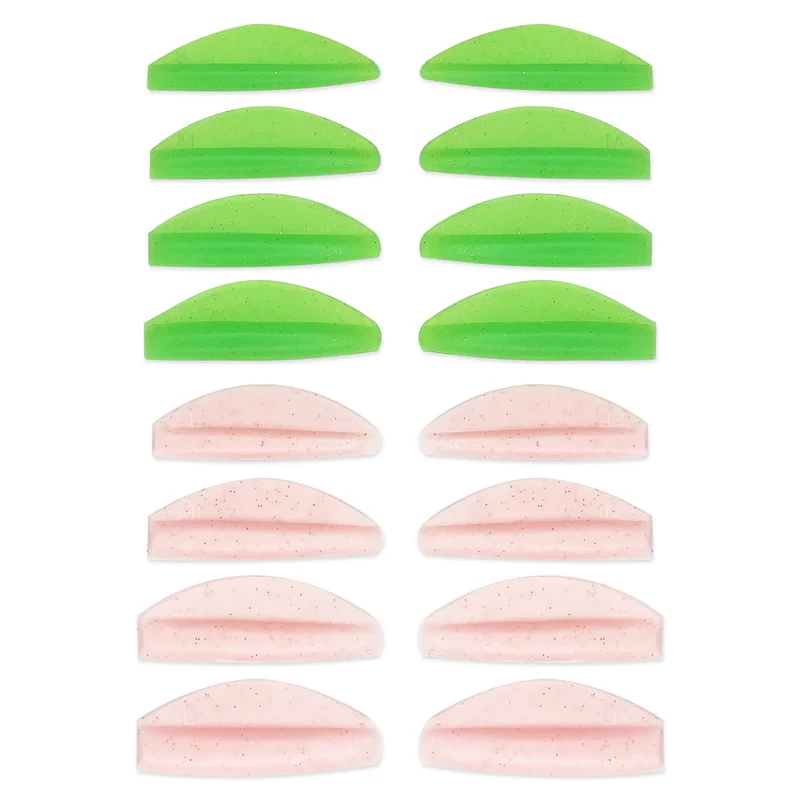 ZOLA Silicone Molds for Laminating: Round Curl Pink and Green