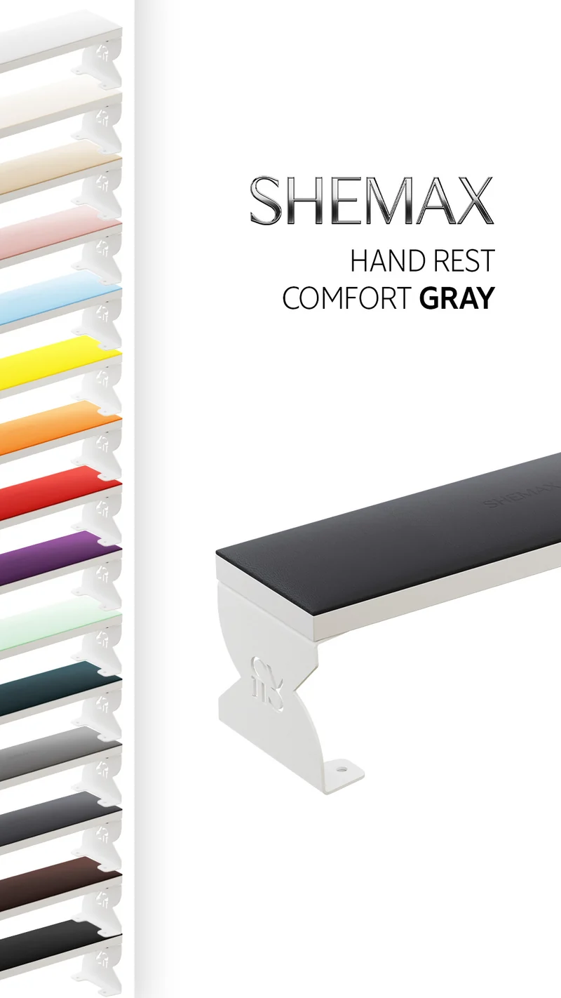 SHEMAX Armrest, Graphite Color
