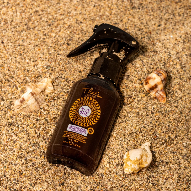 THAT'SO Tan Accelerator - Refreshing Water with Glitter, 100 ml