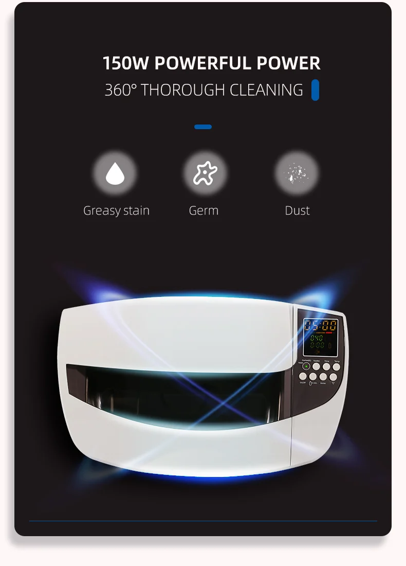 Codyson CD-4830 3L Ultrasonic Bath with Heating Function