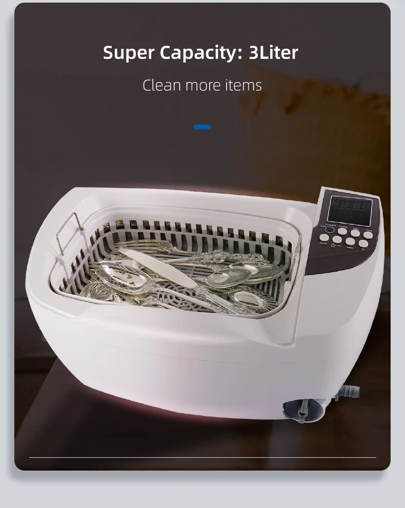 Codyson CD-4830 3L Ultrasonic Bath with Heating Function