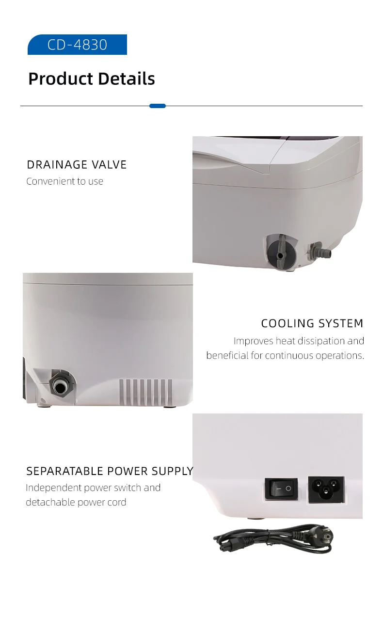Codyson CD-4830 3L Ultrasonic Bath with Heating Function