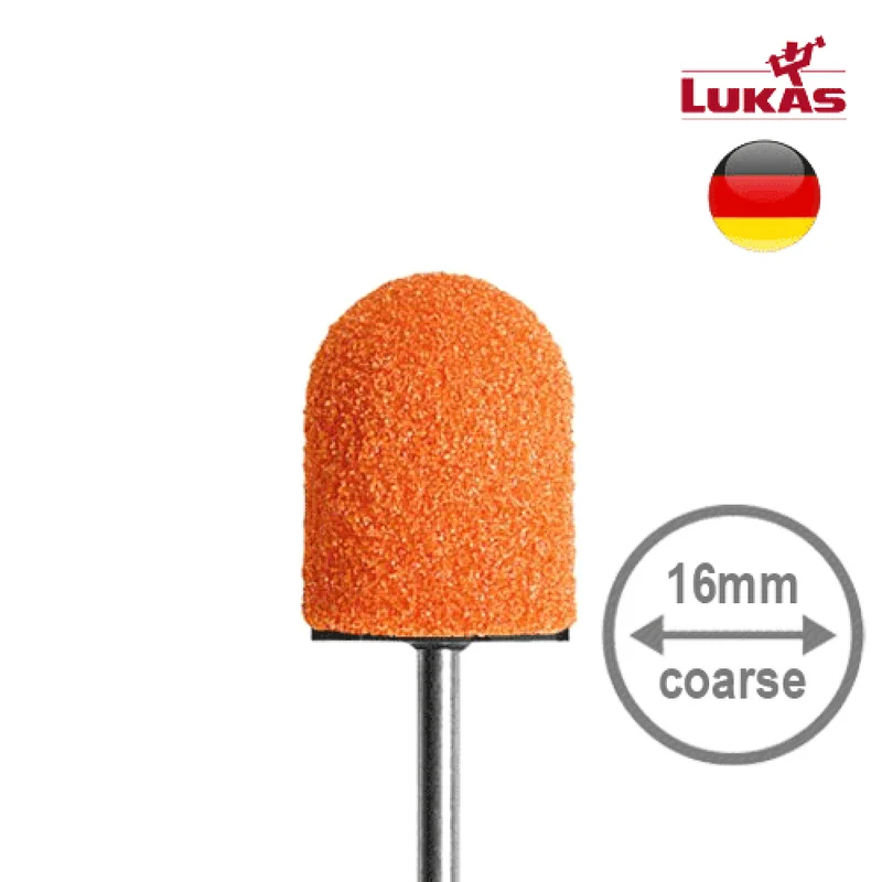 Lukas SK PODO Abrasive Sleeve, 16 mm (Coarse)