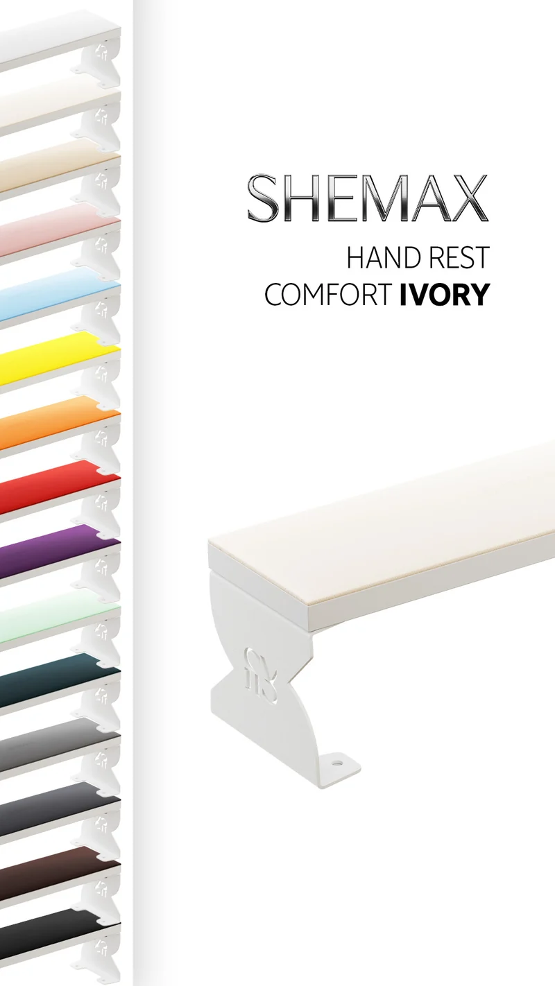SHEMAX Armrest, Ivory Color