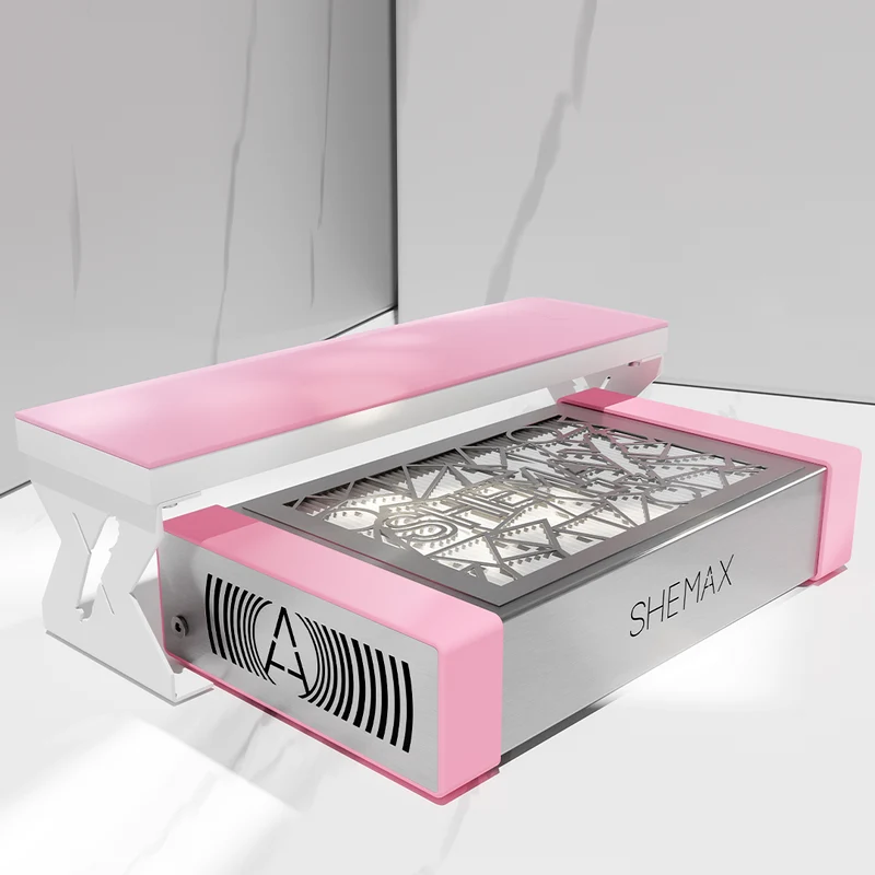 SheMax Style PRO Pastel Pink Professional Manicure Dust Collector