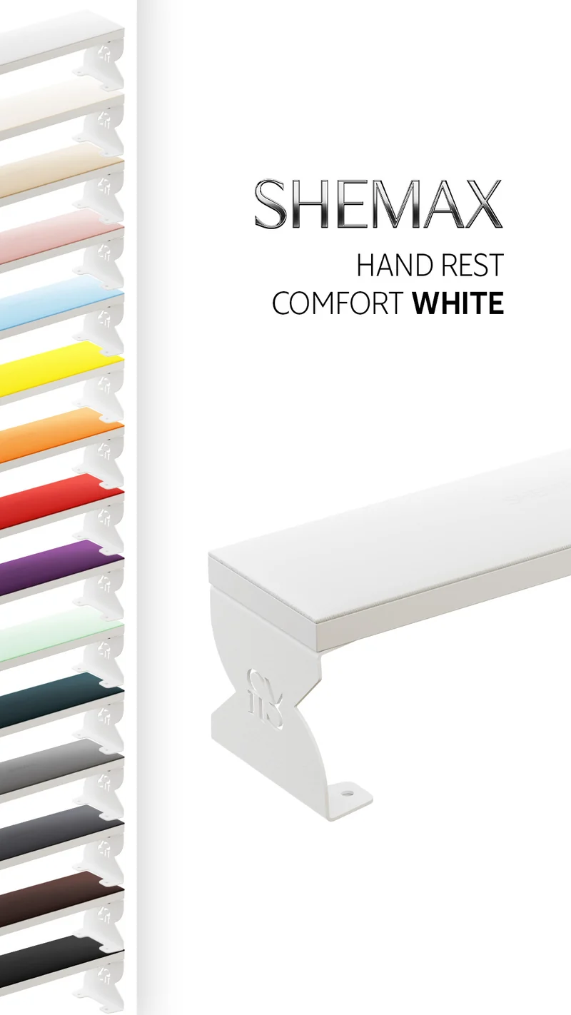 SHEMAX Armrest, White