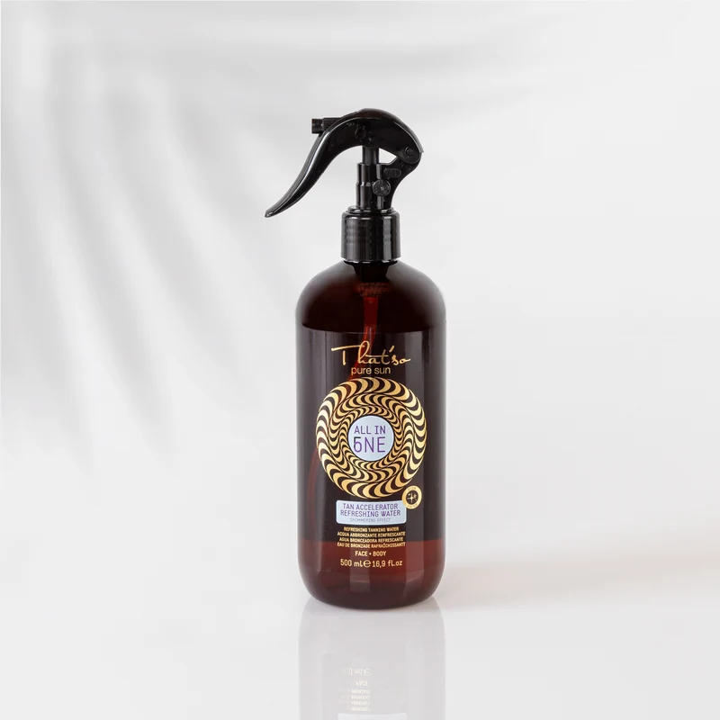 THAT'SO Tan Accelerator - Refreshing Water with Glitter, 500 ml