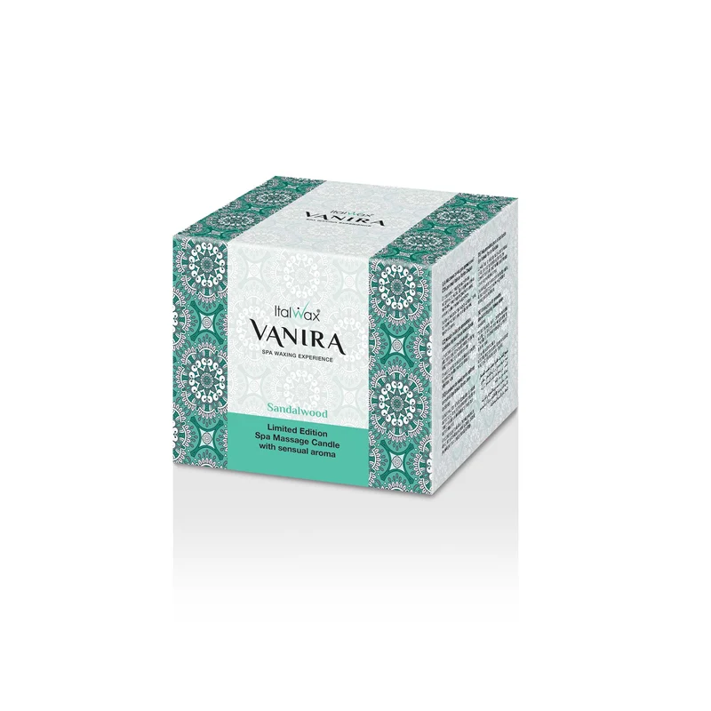 ItalWax VANIRA Scented Candle, SANDALWOOD (Sandalwood)
