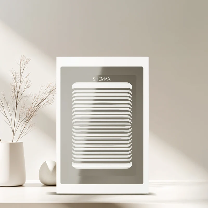 SheMax Smart V-PRO White Built-In Professional Manicure Dust Collector