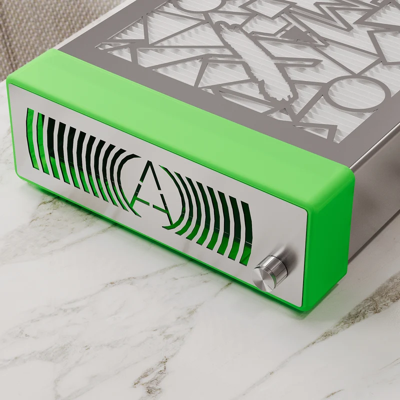 SheMax Style PRO Green Professional Manicure Dust Collector