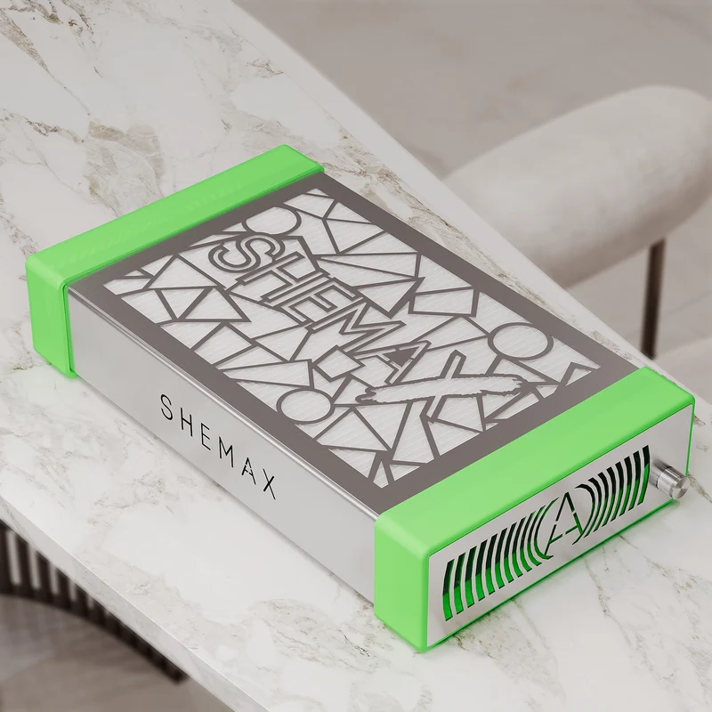 SheMax Style PRO Green Professional Manicure Dust Collector