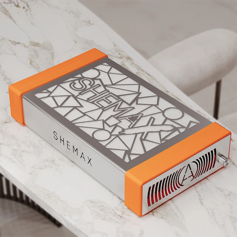 SheMax Style PRO Orange Professional Manicure Dust Collector