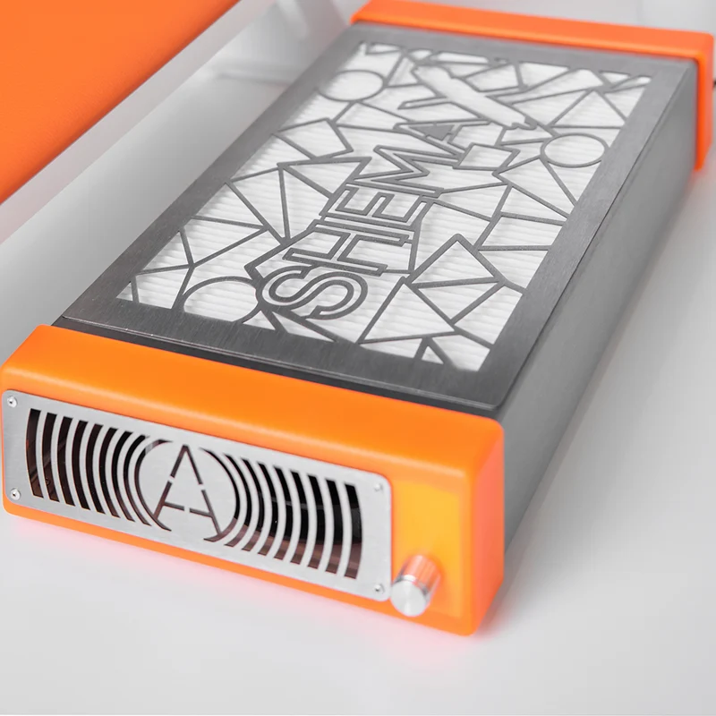 SheMax Style PRO Orange Professional Manicure Dust Collector