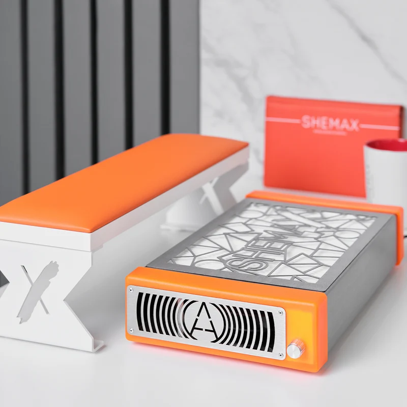 SheMax Style PRO Orange Professional Manicure Dust Collector