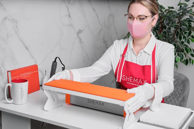 SheMax Style PRO Orange Professional Manicure Dust Collector