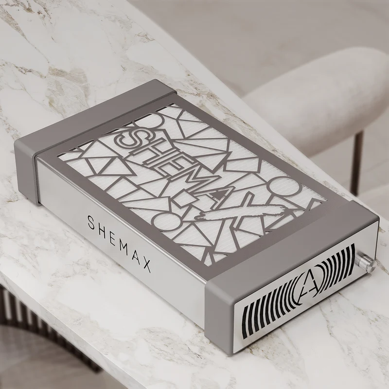 SheMax Style PRO Gray Professional Manicure Dust Collector