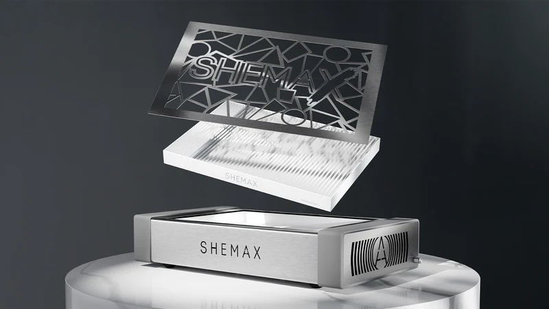 SheMax Style PRO Gray Professional Manicure Dust Collector
