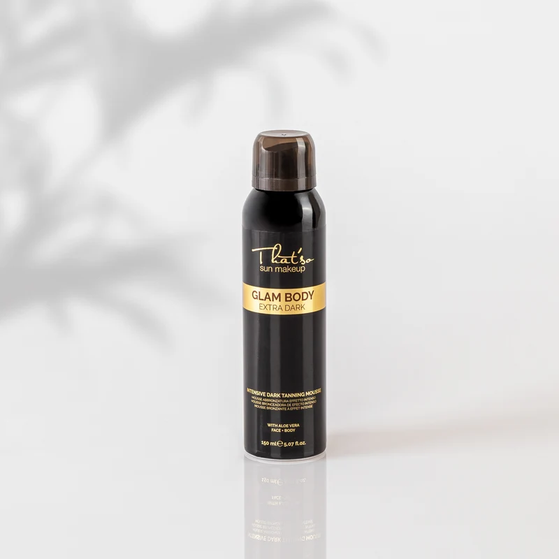 THAT'SO Glam Body Mousse Self-Tanning Mousse - EXTRA DARK, 150 ml