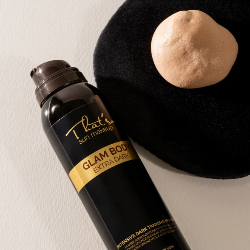 THAT'SO Glam Body Mousse Self-Tanning Mousse - EXTRA DARK, 150 ml
