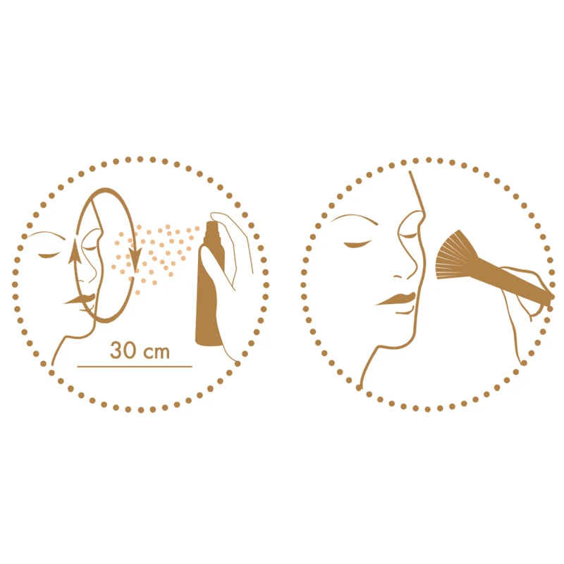 THAT'SO Face-Up Foundation Spray - DARK NUDE, 75 ml
