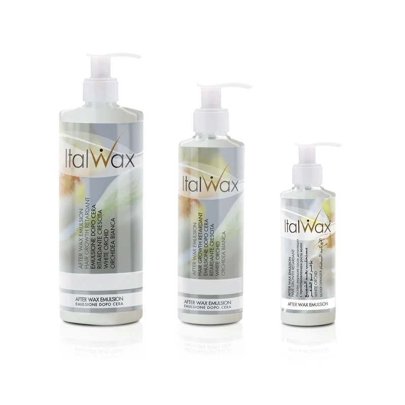 ItalWax AFTER WAX EMULSION Post-Waxing Emulsion with White Orchid, 500 ml