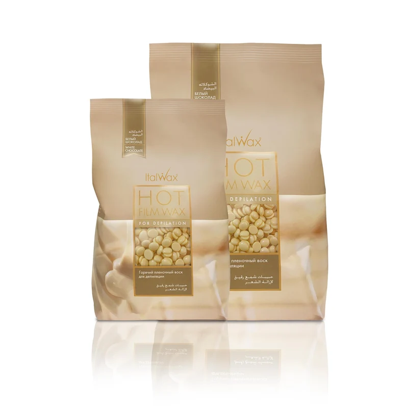 ItalWax HOT Film WAX Hot Film Wax - WHITE CHOCOLATE 500 g