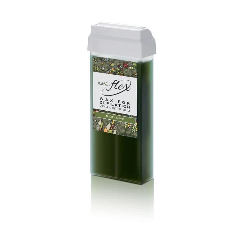 ItalWax Hair Removal Wax in a FLEX Cartridge - ALGAE 100 ml