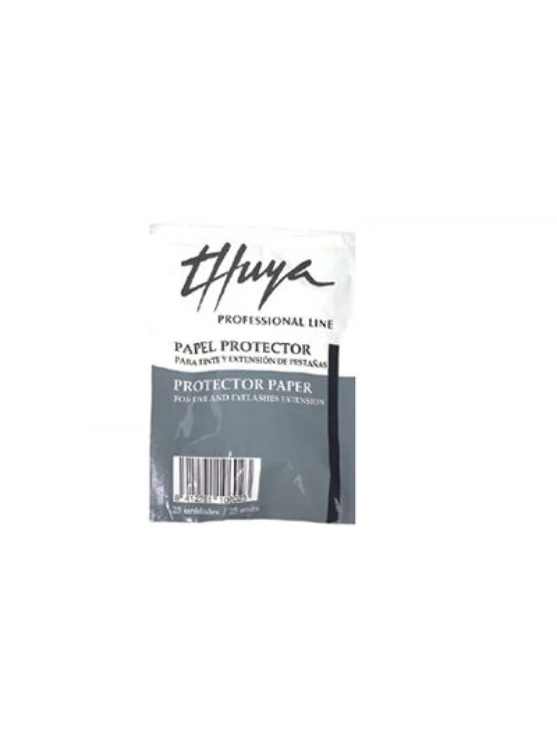 THUYA Protective Paper for Eyelash Extensions and Tinting, 25 sheets