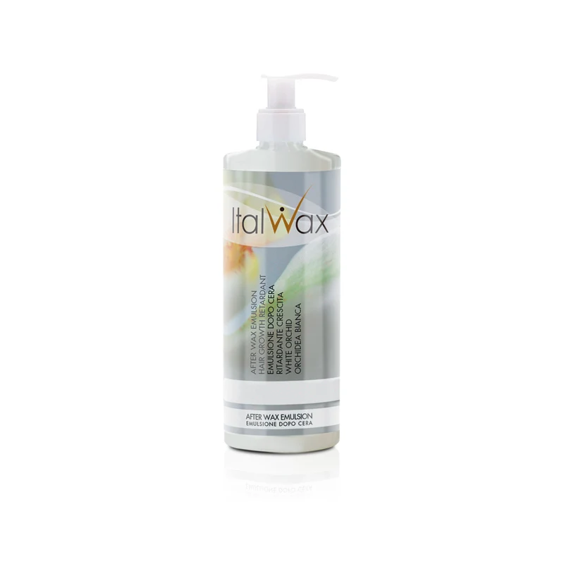 ItalWax AFTER WAX EMULSION Post-Waxing Emulsion with White Orchid, 500 ml