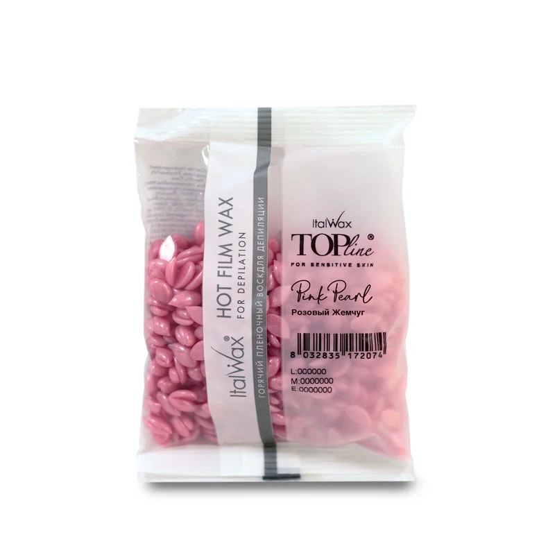 ItalWax TOPline Hot Film Wax Granules - PINK PEARL 100 g