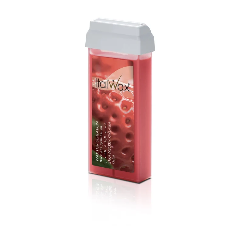 ItalWax CLASSIC Hair Removal Wax Cartridge - STRAWBERRY* 100 ml