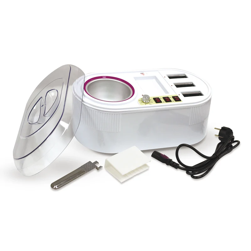 Italwax Wax Melter for 400 ml Jars and 3 COMBINATED Cartridges