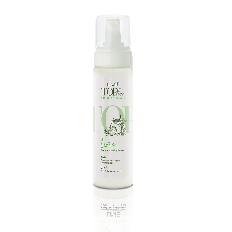ItalWax TOPline Pre-Waxing Foaming Lotion with Lime 200 ml