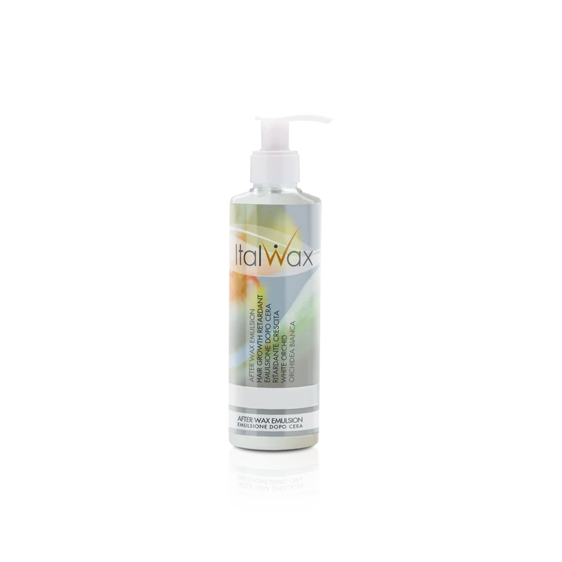 ItalWax AFTER WAX EMULSION Post-Waxing Emulsion with White Orchid, 250 ml