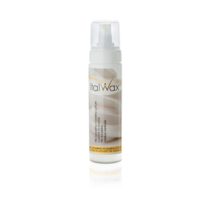 ItalWax Pre-Sugar Waxing Foam, Vanilla, 200 ml