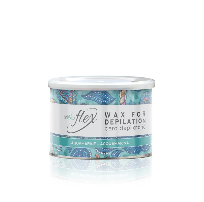 ItalWax FLEX Soft Wax in a Can - AQUAMARINE 400 ml