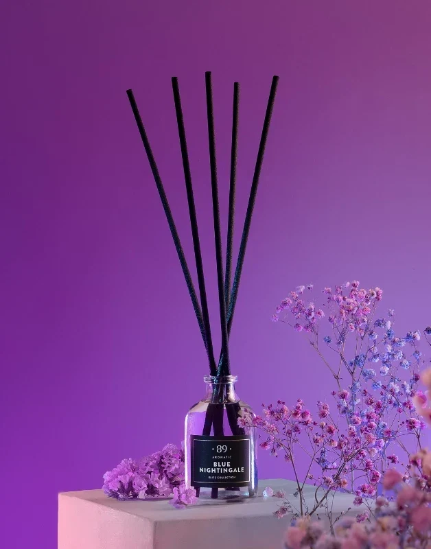 AROMATIC 89 Reed Diffuser Blue Nightingale, 50 ml (Sweet Floral)