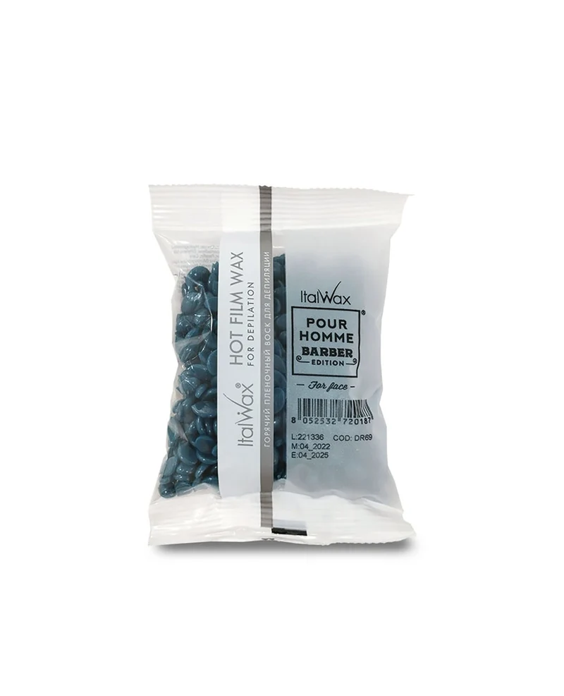 ItalWax Pour Homme [BARBER EDITION] Film Wax for Men, 100 g