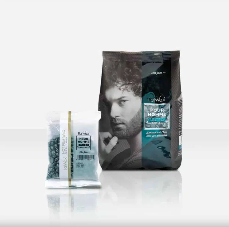 ItalWax Pour Homme [BARBER EDITION] Film Wax for Men, 100 g