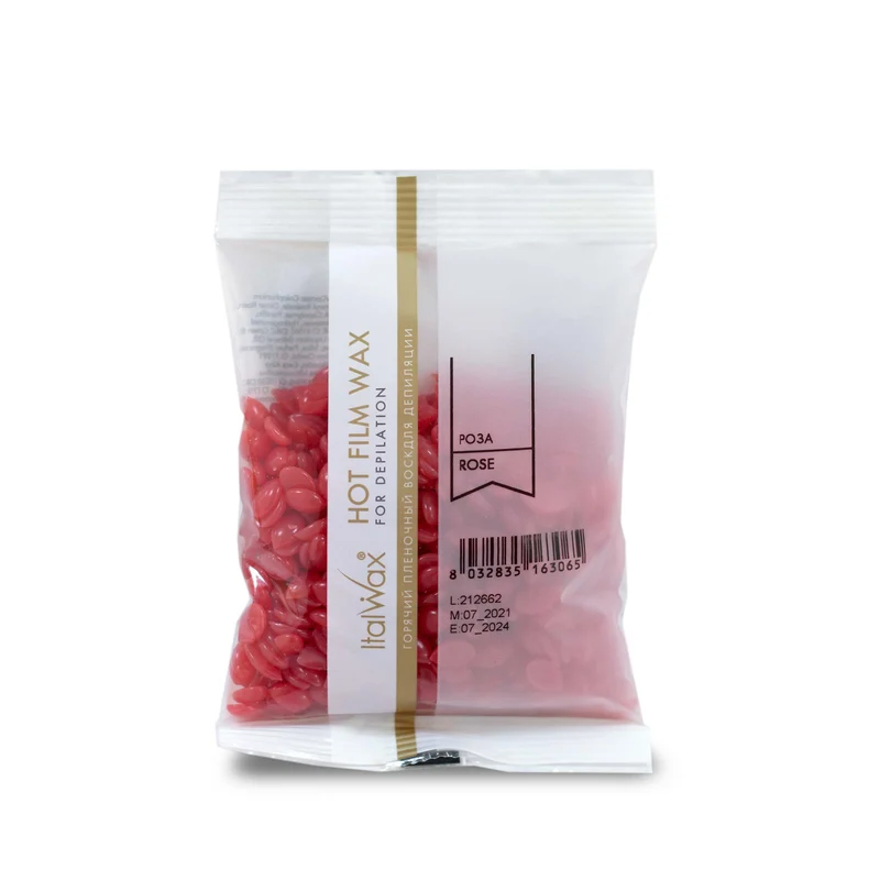 ItalWax HOT Film WAX Hot Film Wax - ROSE 100 g