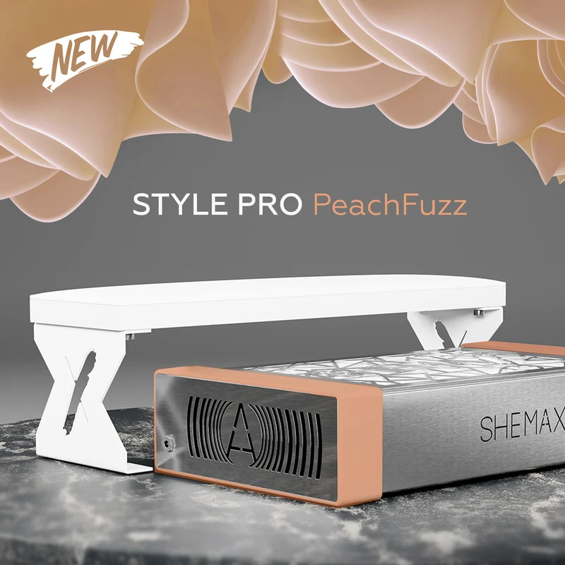 SheMax Style PRO Peach Fuzz Professional Manicure Dust Collector