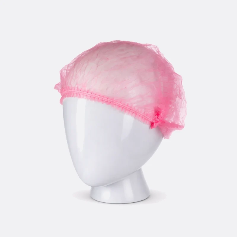 PW Disposable Caps, Pink, 100 pcs.