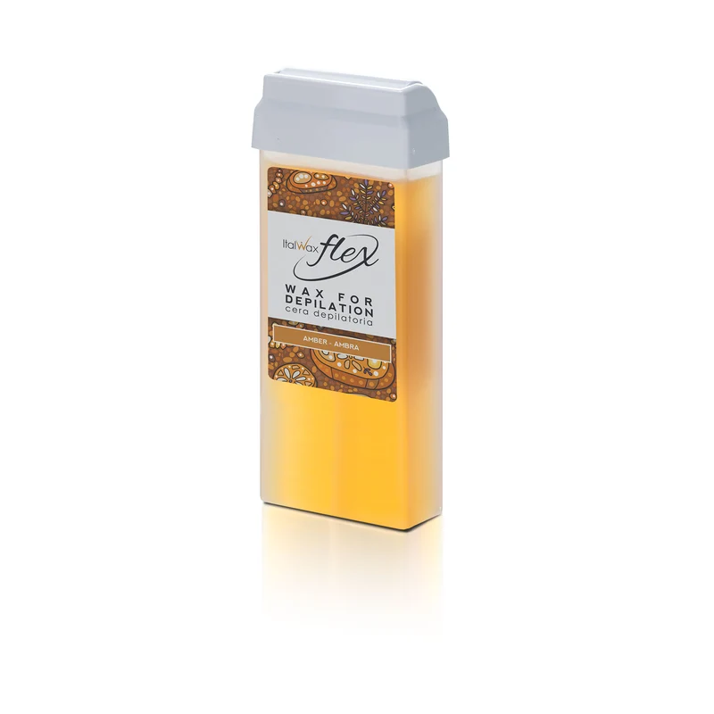 ItalWax Hair Removal Wax Cartridge FLEX - AMBER 100 ml