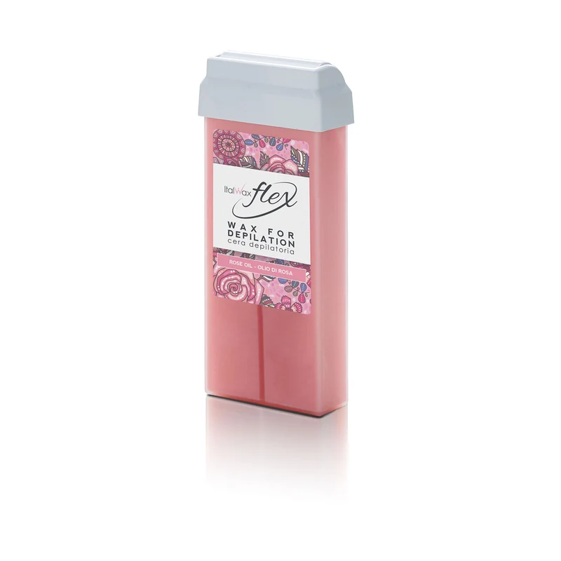 ItalWax Hair Removal Wax in a Cartridge, FLEX - ROSE OIL* 100 ml