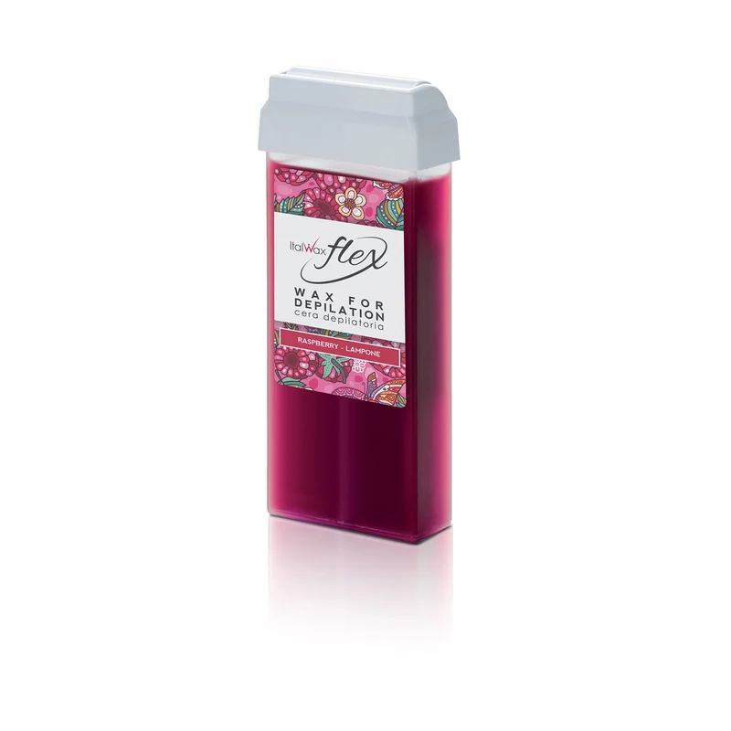 ItalWax Hair Removal Wax in a FLEX Cartridge - RASPBERRY* 100 ml