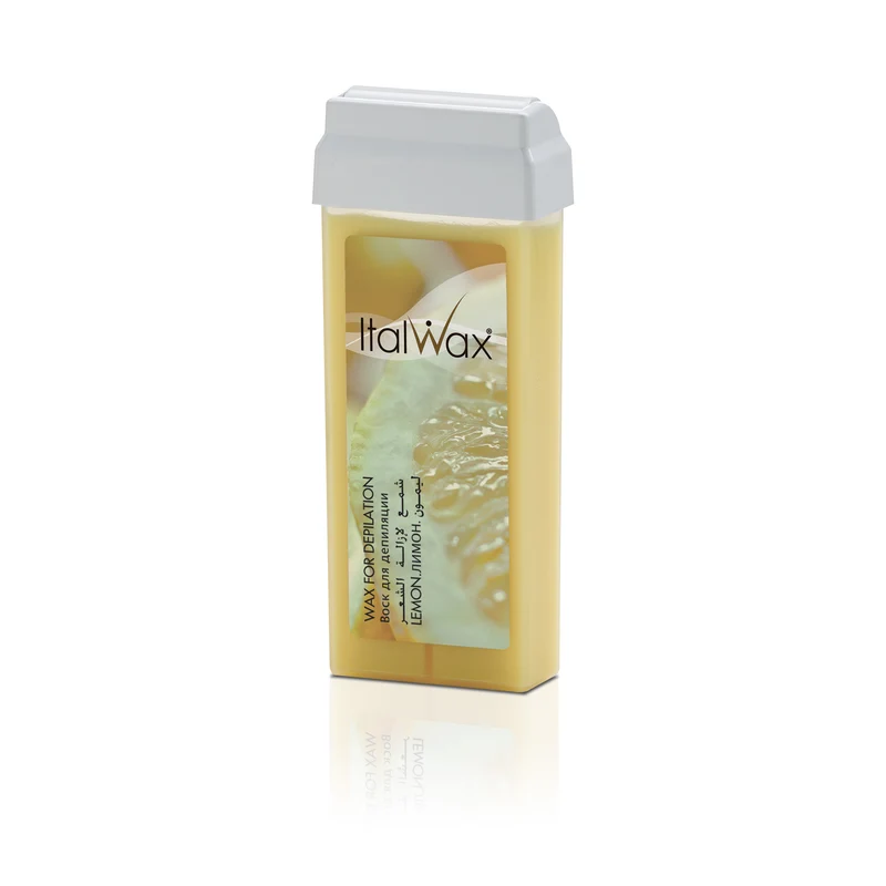 ItalWax CLASSIC Hair Removal Wax Cartridge - LEMON 100 ml