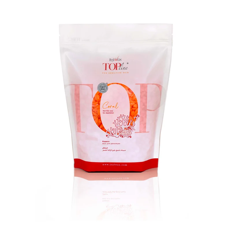 ItalWax TOPline Hot Film Wax Granules - CORAL 750 g