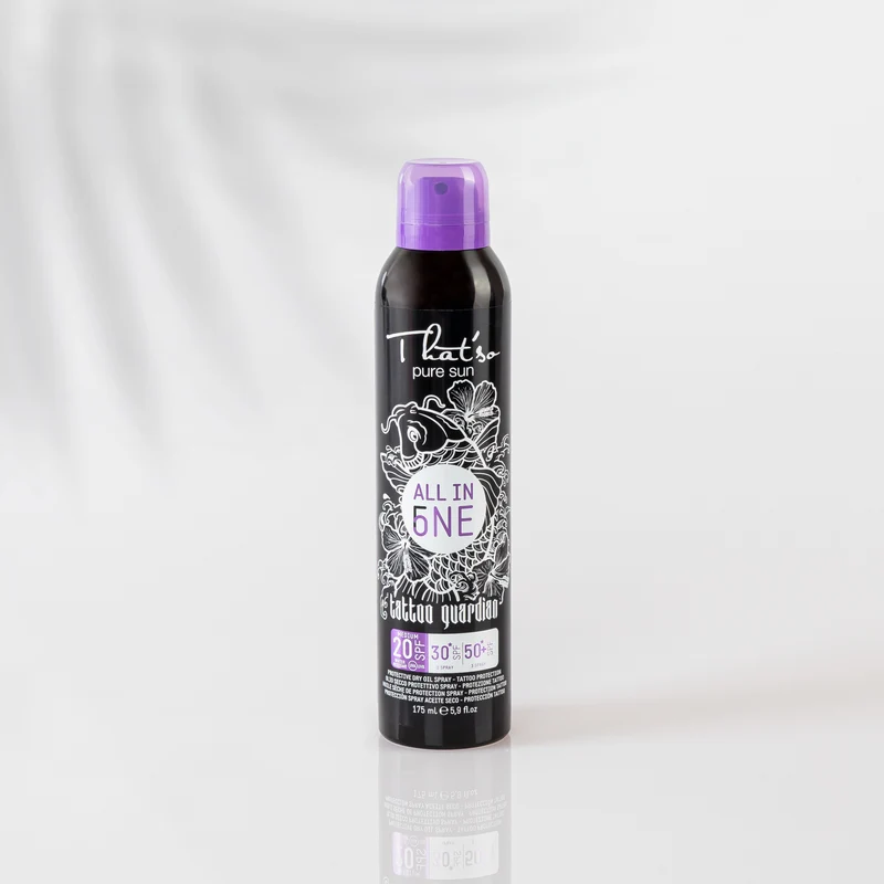 THAT'SO All-In-One Tattoo SPF 20/30/50 Sunscreen Spray, 175 ml